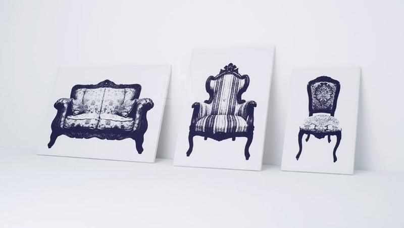 Illustration for article titled Your Ass Makes These Chair Paintings Come to Life